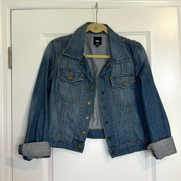 GAP Jackets & Blazers - Gap denim medium wash jacket